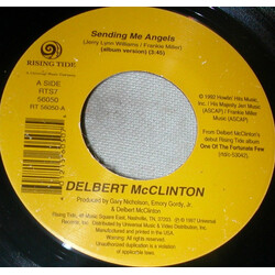 Delbert McClinton Sending Me Angels USED VINYL 7INCH 45 RPM
