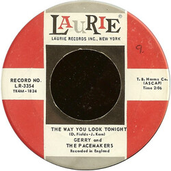 Gerry & The Pacemakers The Way You Look Tonight / Girl On A Swing USED VINYL 7INCH 45 RPM