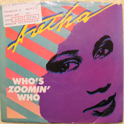 Aretha Franklin Who's Zoomin' Who USED VINYL 7INCH 45 RPM STYRENE STEREO