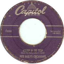 Pete Daily's Chicagoans Asleep In The Deep / Gramophone Rag USED VINYL 7INCH 45 RPM