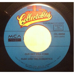 Ruby And The Romantics Our Day Will Come / Young Wings Can Fly USED VINYL 7INCH 45 RPM