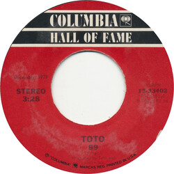 Toto 99 / Georgy Porgy USED VINYL 7INCH 45 RPM