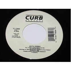 Keith Perry All I Give A Darn About Is You USED VINYL 7INCH 45 RPM