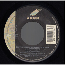 Tony! Toni! Toné! It Never Rains (In Southern California) VINYL 7" USED