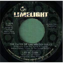 Les McCann The Caper Of The Golden Bulls USED VINYL 7INCH 45 RPM