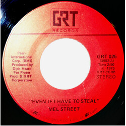 Mel Street Even If I Have To Steal / Country Pride USED VINYL 7INCH 45 RPM