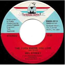Mel Street The Town Where You Live USED VINYL 45 RPM 7INCH