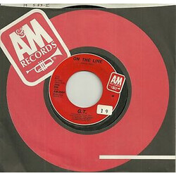 Gary Taylor On The Line USED VINYL 7INCH 45 RPM