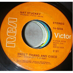 Nat Stuckey Sweet Thang And Cisco / Son Of A Bum USED VINYL 7INCH 45 RPM SINGLE STEREO