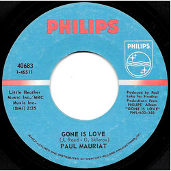 Paul Mauriat Gone Is Love USED VINYL 7INCH 45 RPM