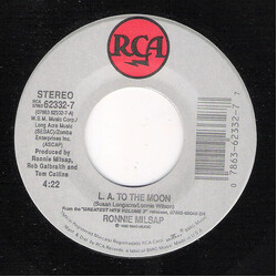 Ronnie Milsap L.A. To The Moon / When The Hurt Comes Down USED VINYL 7INCH 45 RPM