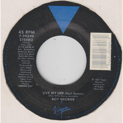Boy George Live My Life VINYL 7" USED