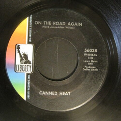 Canned Heat On The Road Again / Boogie Music USED VINYL 7INCH 45 RPM