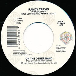 Randy Travis On The Other Hand / 1982 USED VINYL 7INCH 45 RPM