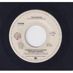 The Whites I Wonder Who's Holding My Baby Tonight USED VINYL 7INCH 45 RPM