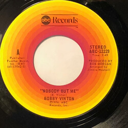 Bobby Vinton Nobody But Me USED VINYL 7INCH 45 RPM