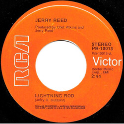 Jerry Reed Lightning Rod USED VINYL 7INCH 45 RPM