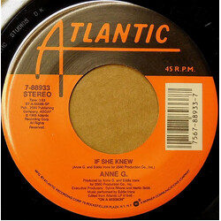 Ann G. If She Knew USED VINYL 7INCH 45 RPM