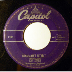 Kay Starr Bonaparte's Retreat / Someday Sweetheart USED VINYL 7INCH 45 RPM