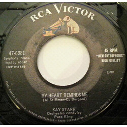 Kay Starr My Heart Reminds Me USED VINYL 7INCH 45 RPM