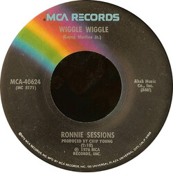 Ronnie Sessions Wiggle Wiggle USED VINYL 7INCH 45 RPM