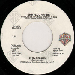 Emmylou Harris In My Dreams USED VINYL 7INCH 45 RPM