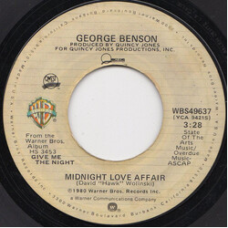 George Benson Midnight Love Affair USED VINYL 7INCH 45 RPM