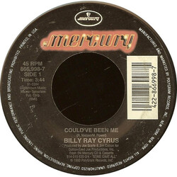 Billy Ray Cyrus Could've Been Me USED VINYL 7INCH 45 RPM