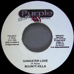 Bounty Killer Gangster Love USED VINYL 7INCH 45 RPM