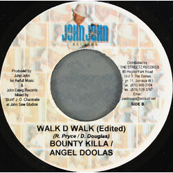 Bounty Killer / Angel Doolas Walk D Walk USED VINYL 7INCH 45 RPM