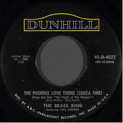 The Brass Ring / Phil Bodner The Phoenix Love Theme (Senza Fine) USED VINYL 7INCH 45 RPM