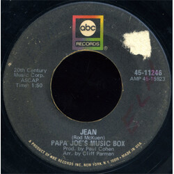 Papa Joe's Music Box Jean USED VINYL 7INCH 45 RPM