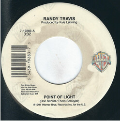 Randy Travis Point Of Light USED VINYL 7INCH 45 RPM