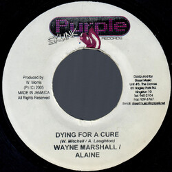 Wayne Marshall / Alaine Dying For A Cure USED VINYL 7INCH