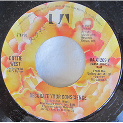 Dottie West Come See Me And Come Lonely USED VINYL 7INCH 45 RPM STEREO