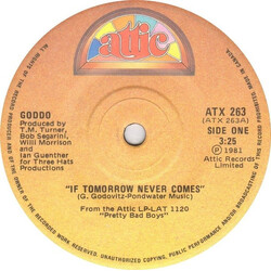 Goddo If Tomorrow Never Comes / Feelin' Strange Today USED VINYL 7INCH 45 RPM
