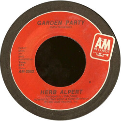 Herb Alpert Garden Party USED VINYL 7INCH 45 RPM