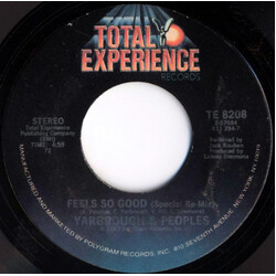 Yarbrough & Peoples Feels So Good USED VINYL 7INCH 45 RPM