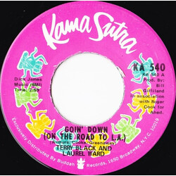 Terry Black (2) / Laurel Ward Goin' Down (On The Road To L. A.) USED VINYL 7INCH 45 RPM