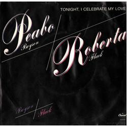 Peabo Bryson / Roberta Flack Tonight I Celebrate My Love USED VINYL 7INCH 45 RPM