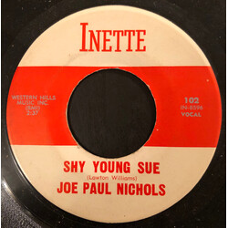 Joe Paul Nichols Shy Young Sue / My Apartment USED VINYL 7INCH 45 RPM