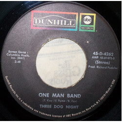 Three Dog Night One Man Band USED VINYL 7INCH 45 RPM STEREO
