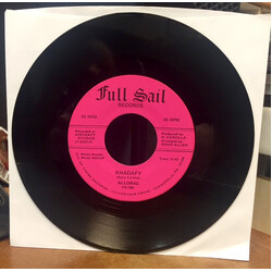Allorac Khadafy/ Khadafy (Instrumental Mix) USED VINYL 7INCH 45 RPM