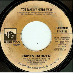 James Darren You Take My Heart Away USED VINYL 7INCH 45 RPM