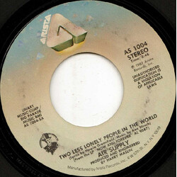 Air Supply Two Less Lonely People In The World USED VINYL 7INCH