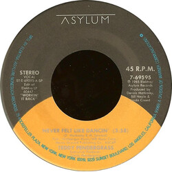 Teddy Pendergrass Never Felt Like Dancin' USED VINYL 7INCH 45 RPM