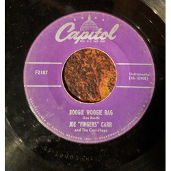 Joe "Fingers" Carr / The Carr-Hops Boogie Woogie Rag / Stumbling USED VINYL 7INCH 45 RPM