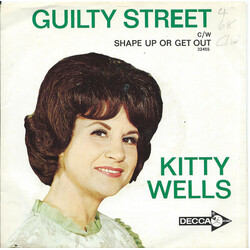 Kitty Wells Guilty Street USED VINYL 7INCH 45 RPM