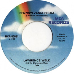 Lawrence Welk And His Champagne Music Pennsylvania Polka USED VINYL 7INCH 45 RPM REISSUE REPRESS