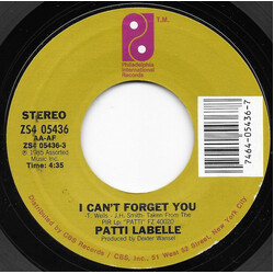 Patti Labelle I Can't Forget You USED VINYL 7INCH 45 RPM STEREO